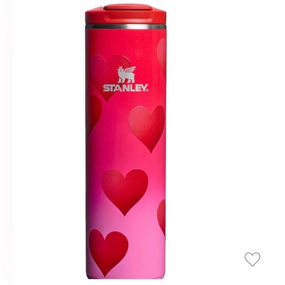 Stanley 16 oz Stainless Steel Aero Light Transit Bottle Rouge Heart Gradient